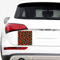 Black Cute Watermelon Pattern Print Car Sticker