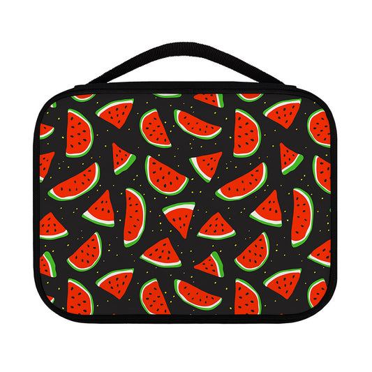 Black Cute Watermelon Pattern Print Classic Bible Case
