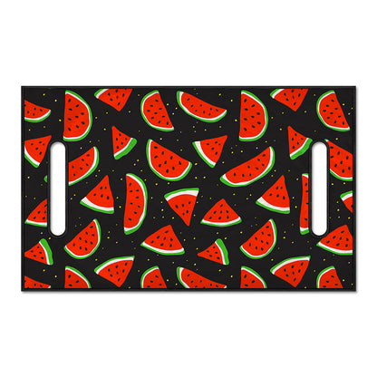 Black Cute Watermelon Pattern Print Golf Cart Seat Cover