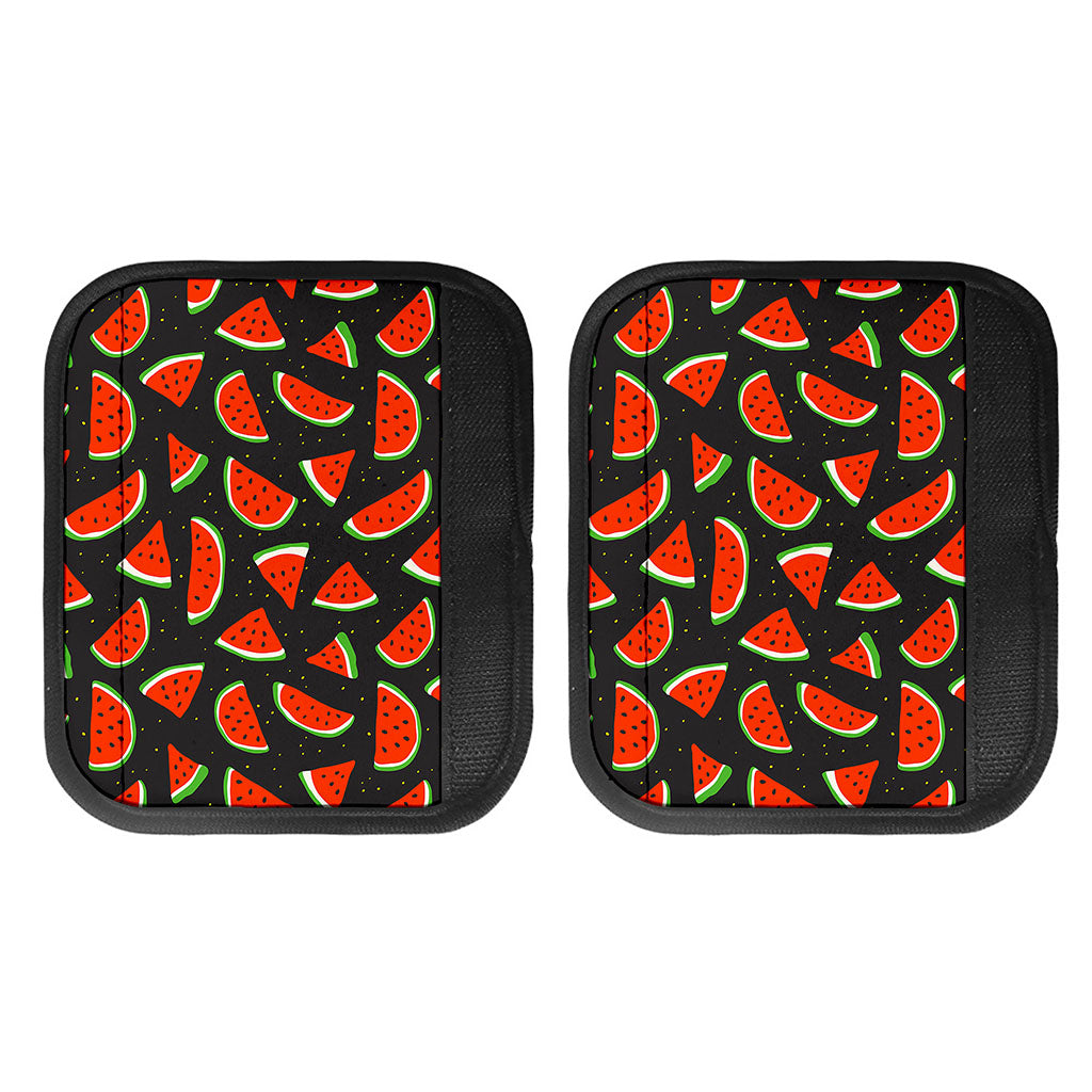 Black Cute Watermelon Pattern Print Handle Covers