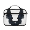 Black Demon Wings Print Briefcase Bible Bag
