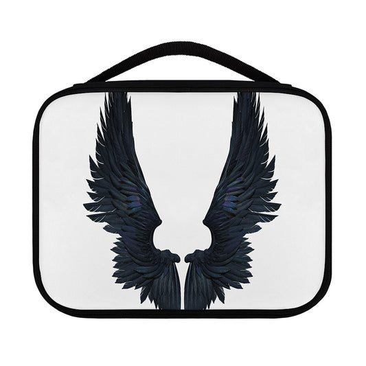 Black Demon Wings Print Classic Bible Case
