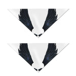 Black Demon Wings Print Dog Bandana