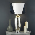 Black Demon Wings Print Drum Lamp Shade