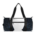 Black Demon Wings Print Gym Bag