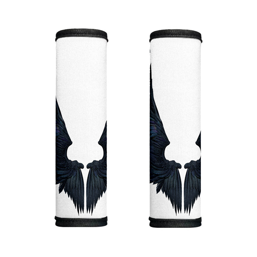 Black Demon Wings Print Handle Covers