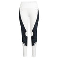 Black Demon Wings Print High-Waisted Pocket Leggings