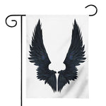 Black Demon Wings Print House Flag