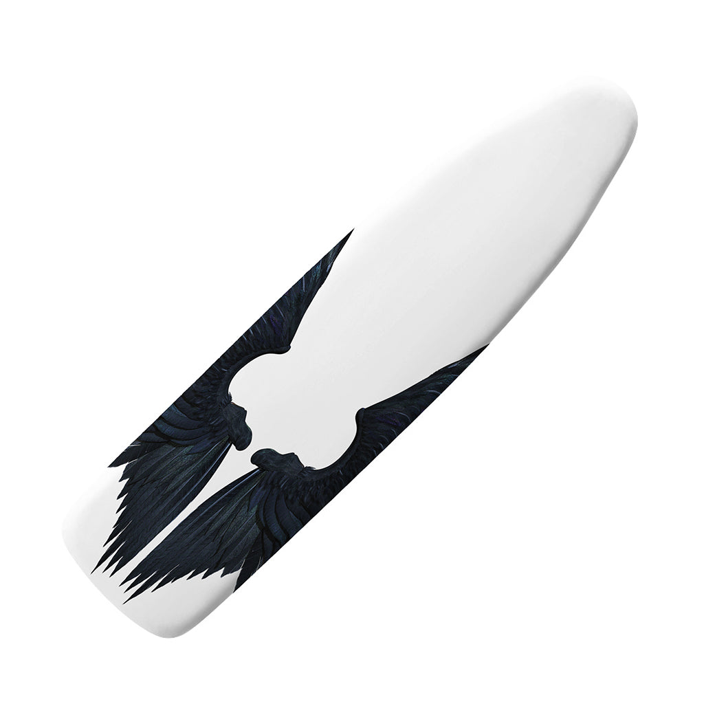 Black Demon Wings Print Ironing Board Cover