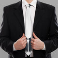 Black Demon Wings Print Necktie