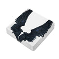 Black Demon Wings Print Outdoor Seat Cushion Cover