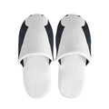 Black Demon Wings Print Slippers