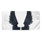 Black Demon Wings Print Towel