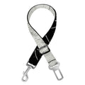 Black Demon Wolf Print Dog Seat Belt