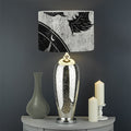 Black Demon Wolf Print Drum Lamp Shade