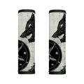 Black Demon Wolf Print Handle Covers