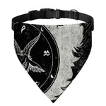 Black Demon Wolf Print Over The Collar Dog Bandana