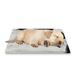 Black Demon Wolf Print Pet Cooling Mat Cover