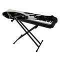 Black Demon Wolf Print Piano Keyboard Cover