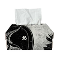 Black Demon Wolf Print Rectangle Tissue Box Cover