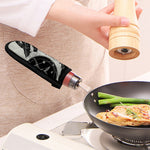 Black Demon Wolf Print Skillet Handle Cover