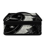 Black Demon Wolf Print Small Lunch Bag