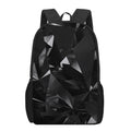 Black Diamond Print 17 Inch Backpack