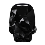 Black Diamond Print Baby Seat Cover