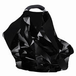 Black Diamond Print Baby Seat Cover