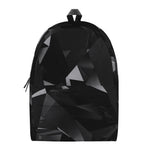Black Diamond Print Backpack