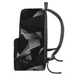 Black Diamond Print Backpack