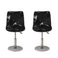 Black Diamond Print Bar Stool Covers