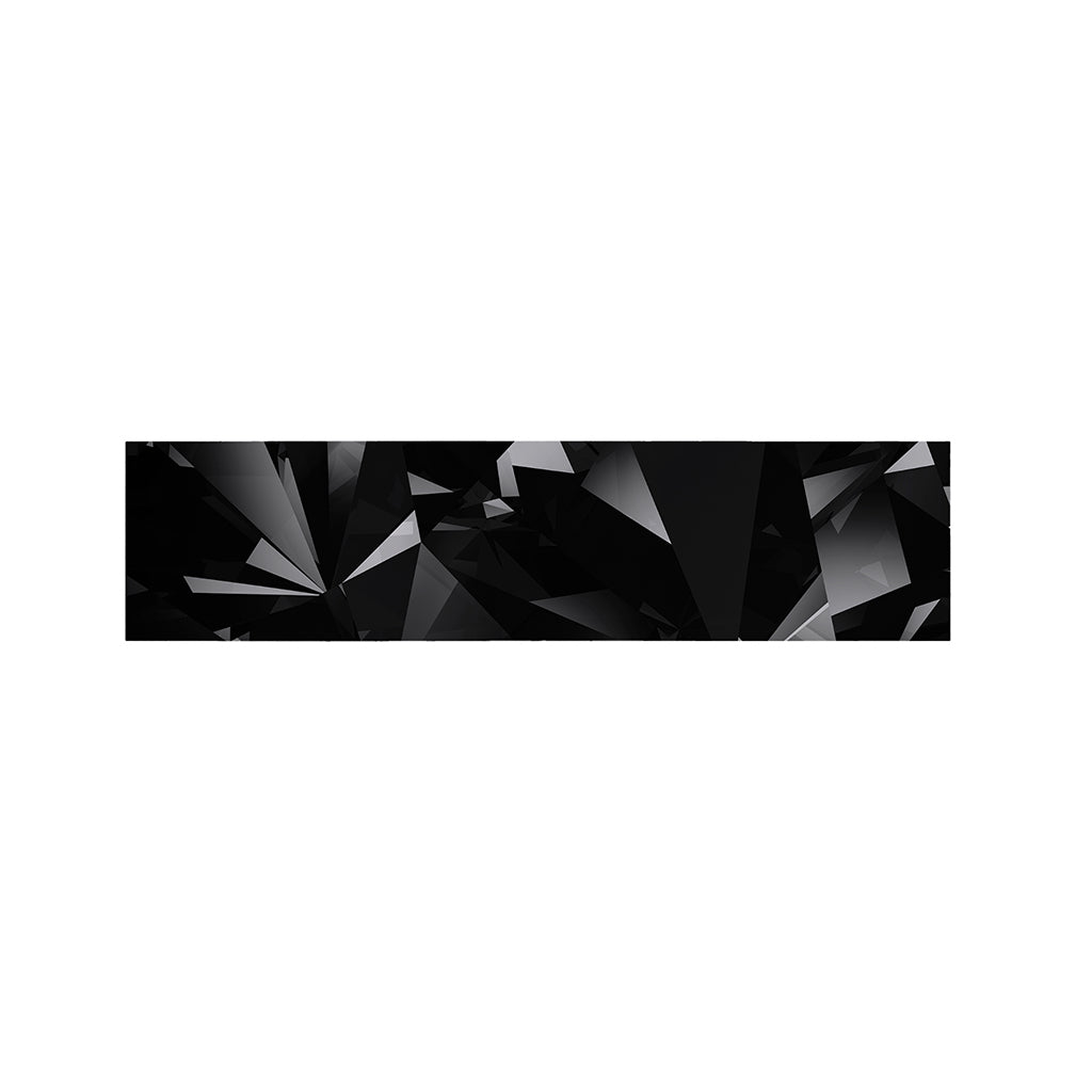 Black Diamond Print Bed Runner