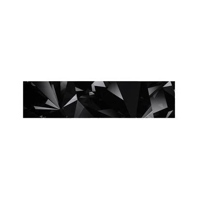 Black Diamond Print Bed Runner