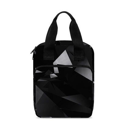 Black Diamond Print Bible Tote Bag