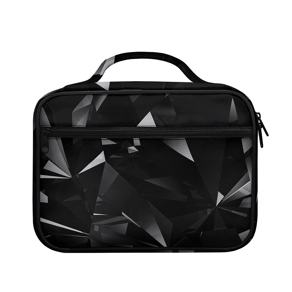 Black Diamond Print Briefcase Bible Bag