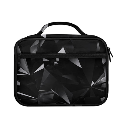 Black Diamond Print Briefcase Bible Bag
