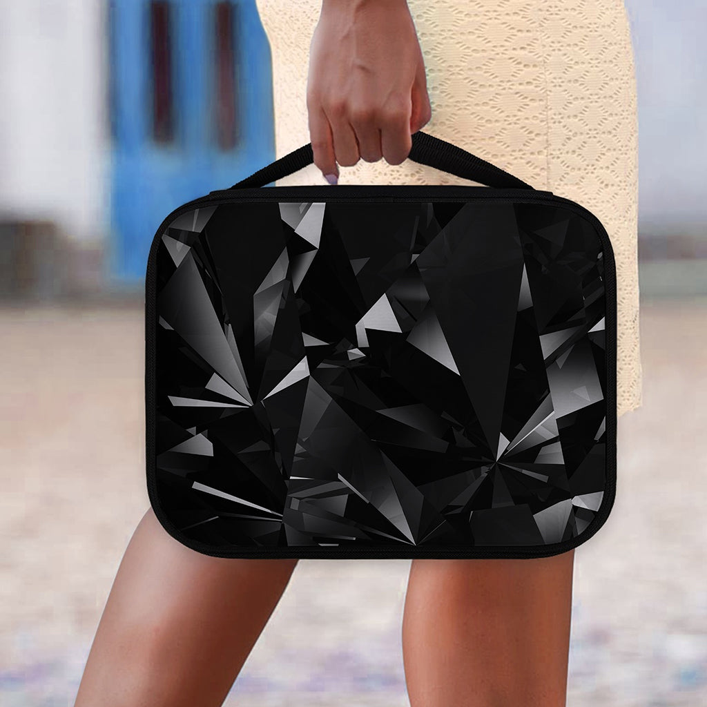 Black Diamond Print Classic Bible Case
