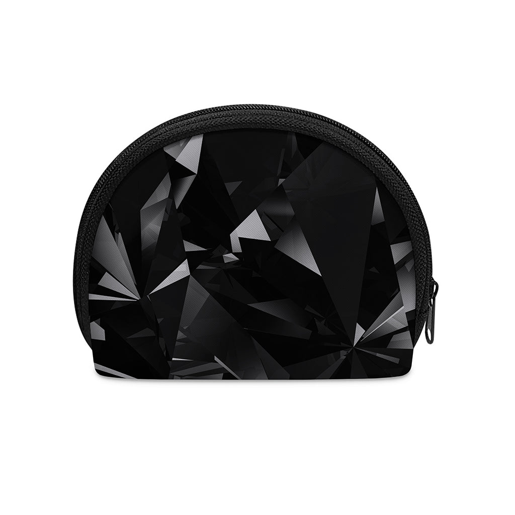 Black Diamond Print Coin Purse