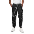 Black Diamond Print Cotton Sweatpants