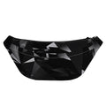 Black Diamond Print Fanny Pack