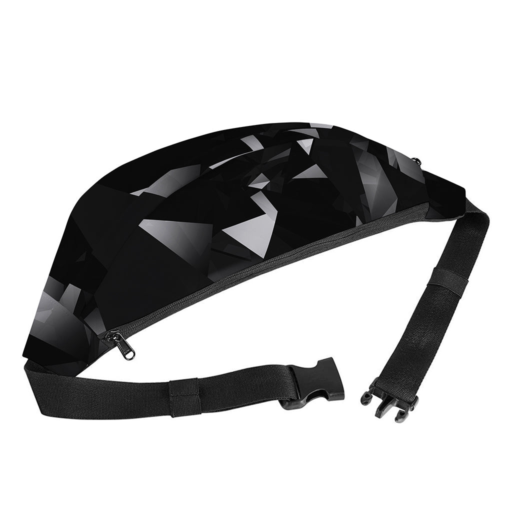 Black Diamond Print Fanny Pack