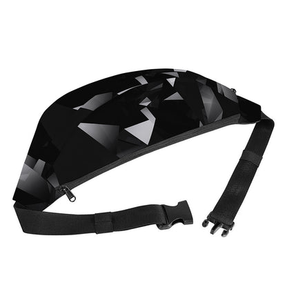 Black Diamond Print Fanny Pack