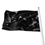 Black Diamond Print Flag