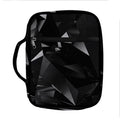 Black Diamond Print Front Pocket Bible Bag