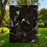 Black Diamond Print Garden Flag