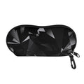 Black Diamond Print Glasses Case