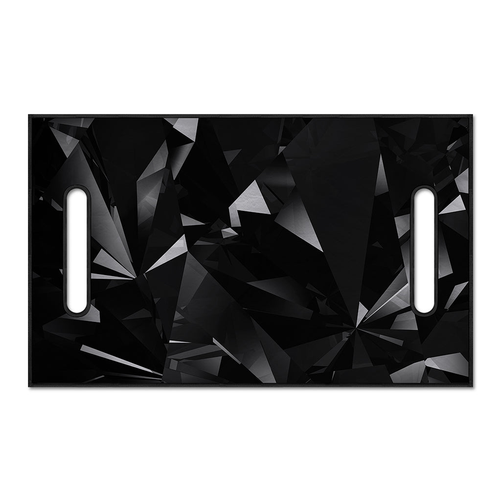 Black Diamond Print Golf Cart Seat Cover