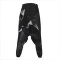 Black Diamond Print Hammer Pants