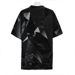 Black Diamond Print Hawaiian Shirt